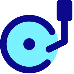 Record Player Icon from Core Pop Set