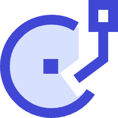 Record Player Icon from Sharp Duo Set