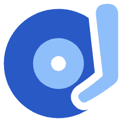 Record Player Icon from Plump Flat Set