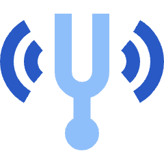 Tuning Fork Icon from Sharp Flat Set
