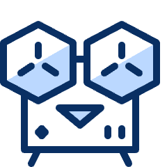 Audio Recorder Icon from Cyber Duotone Set