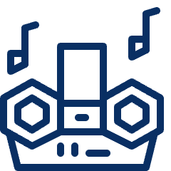 Mp3 Player 2 Icon from Cyber Line Set