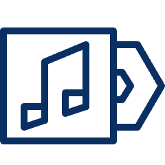 Music Album 2 Icon from Cyber Line Set