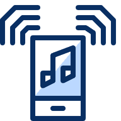 Music Player Mobile 2 Icon from Cyber Duotone Set