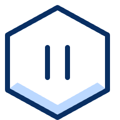 Control Pause Icon from Cyber Duotone Set