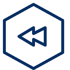 Control Rewind Icon from Cyber Line Set