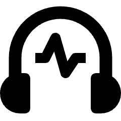 Headphone On Icon from Nova Solid Set