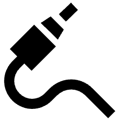 Music Audio Jack Icon from Nova Solid Set