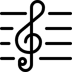 Music Clef Sheet Icon from Ultimate Light Set