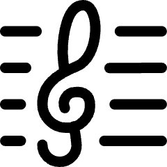 Music Clef Sheet Icon from Ultimate Regular Set