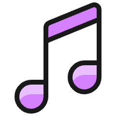 Music Note 2 Icon from Ultimate Colors Set