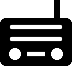 Music Radio 1 Icon from Nova Solid Set