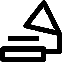 Record Palyer Icon from Nova Line Set