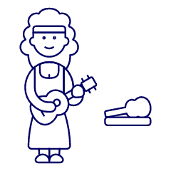 Guitarist Street 2 Illustration from UX Line Set