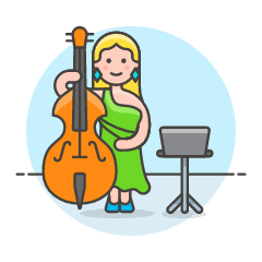 Musicians Orchestra Full 2 Illustration from UX Colors Set