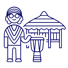 Reggae Show 1 Illustration from UX Line Set