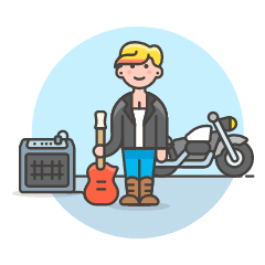 Singer Mv 4 Illustration from UX Colors Set