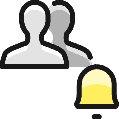 Multiple Actions Alarm_2 Icon from Ultimate Colors Set