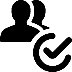 Multiple Actions Check 2 Icon from Ultimate Bold Set