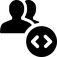 Multiple Actions Coding Icon from Ultimate Bold Set