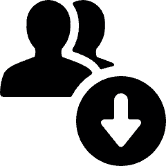 Multiple Actions Download Icon from Ultimate Bold Set