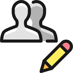 Multiple Actions Edit 1_2 Icon from Ultimate Colors Set