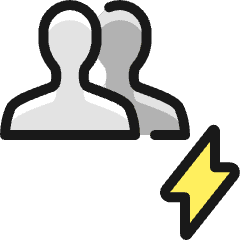 Multiple Actions Flash_2 Icon from Ultimate Colors Set