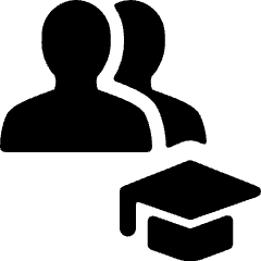 Multiple Actions Graduate Icon from Ultimate Bold Set