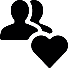 Multiple Actions Heart Icon from Ultimate Bold Set