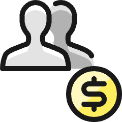 Multiple Actions Money_2 Icon from Ultimate Colors Set