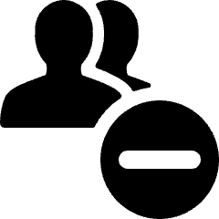 Multiple Actions Subtract Icon from Ultimate Bold Set