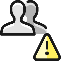 Multiple Actions Warning_2 Icon from Ultimate Colors Set