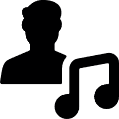 Single Man Actions Music Icon from Ultimate Bold Set