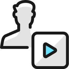 Single Man Actions Player_2 Icon from Ultimate Colors Set