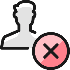 Single Man Actions Remove_2 Icon from Ultimate Colors Set