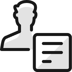 Single Man Actions Text_2 Icon from Ultimate Colors Set