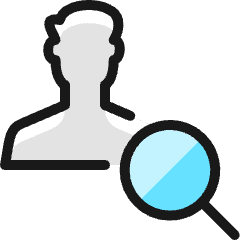 Single Man Actions View_2 Icon from Ultimate Colors Set