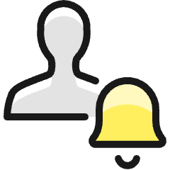 Single Neutral Actions Alarm_2 Icon from Ultimate Colors Set