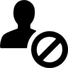 Single Neutral Actions Block Icon from Ultimate Bold Set