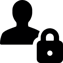 Single Neutral Actions Lock Icon from Ultimate Bold Set