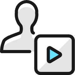 Single Neutral Actions Player_2 Icon from Ultimate Colors Set