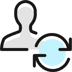 Single Neutral Actions Refresh_2 Icon from Ultimate Colors Set