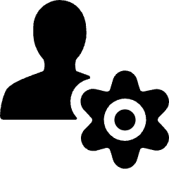 Single Neutral Actions Setting Icon from Ultimate Bold Set