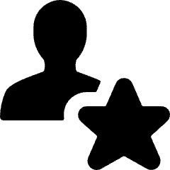 Single Neutral Actions Star Icon from Ultimate Bold Set