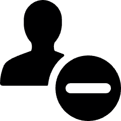 Single Neutral Actions Subtract Icon from Ultimate Bold Set