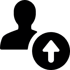 Single Neutral Actions Upload Icon from Ultimate Bold Set