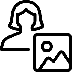 Single Woman Actions Image Icon from Ultimate Light Set
