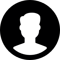 Single Man Circle Icon from Ultimate Bold Set