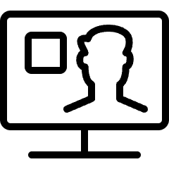 Single Man News Icon from Ultimate Light Set