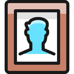 Single Man Profile Picture_1 Icon from Ultimate Colors Set